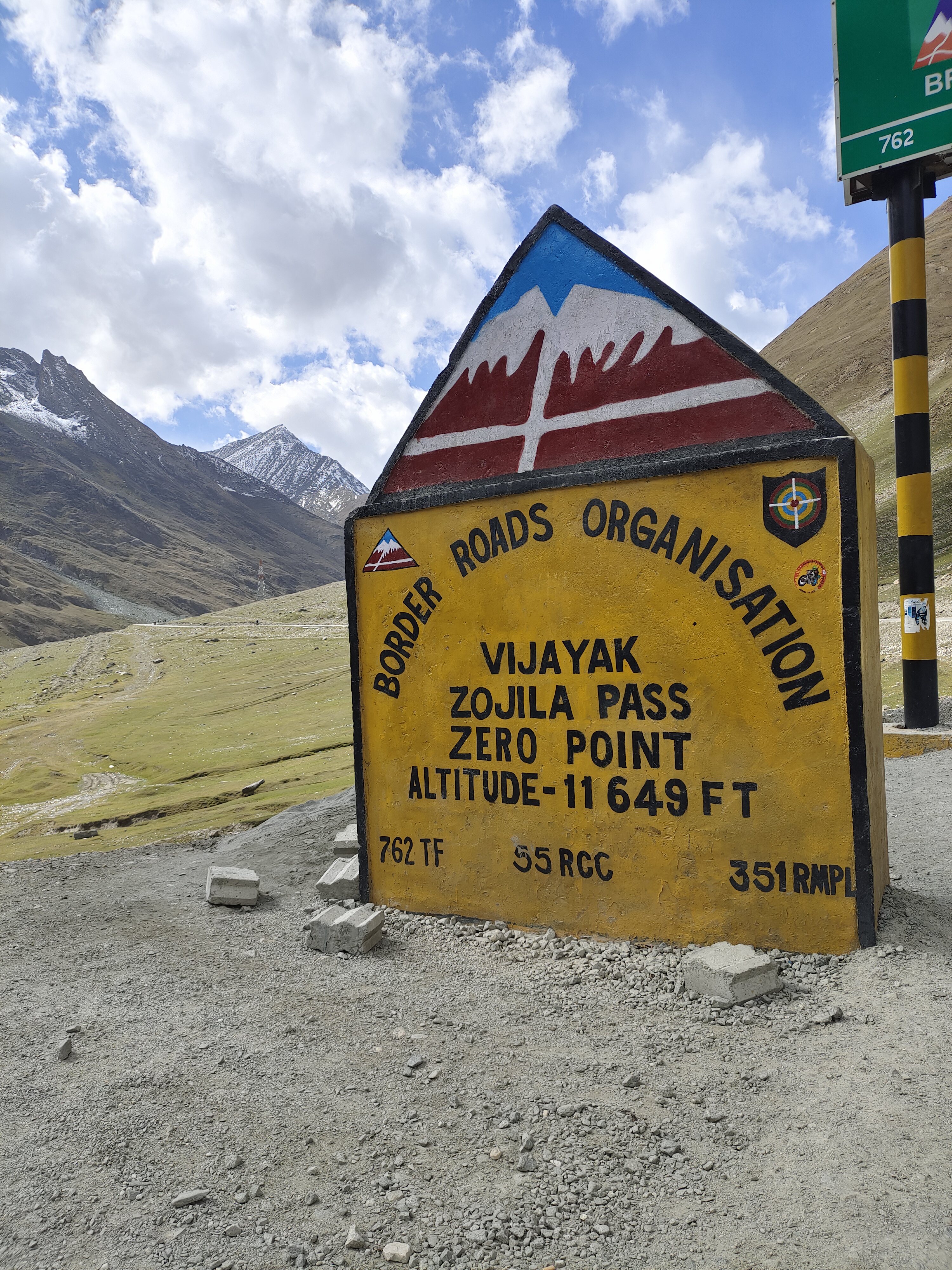 Zojila Pass Zero Point