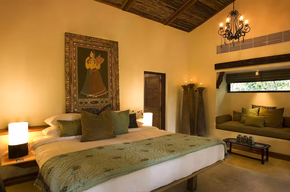 Baghvan, A Taj Safari Bedroom