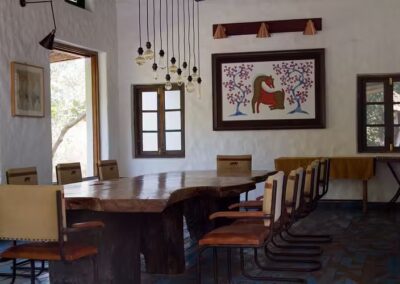 Jamtara Wilderness Camp Common Area Side View