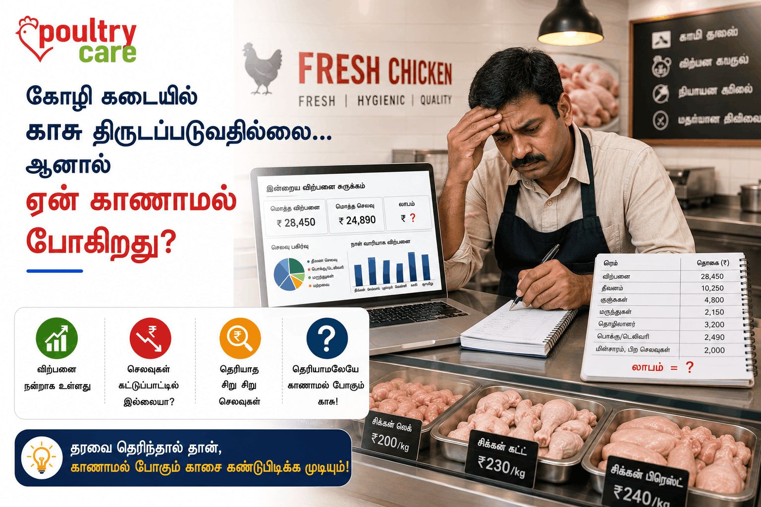 🐔 கூட்ட நேரத்தில் லாபம் சம்பாதிக்கிறோமா அல்லது இழக்கிறோமா?