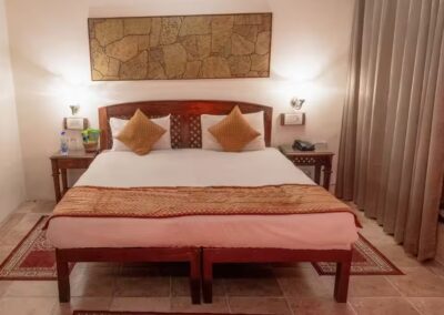 Tiger Moon Resort Beds Closeup