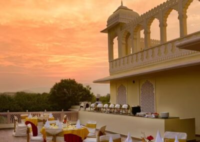 The Tigress Resort & Spa Terrace Dining