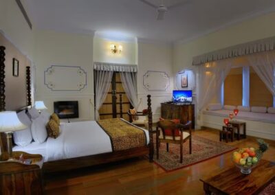 The Tigress Resort & Spa Bedroom Area