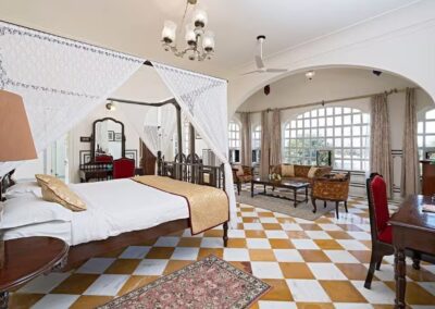 Nahargarh Resort Bedroom Interior
