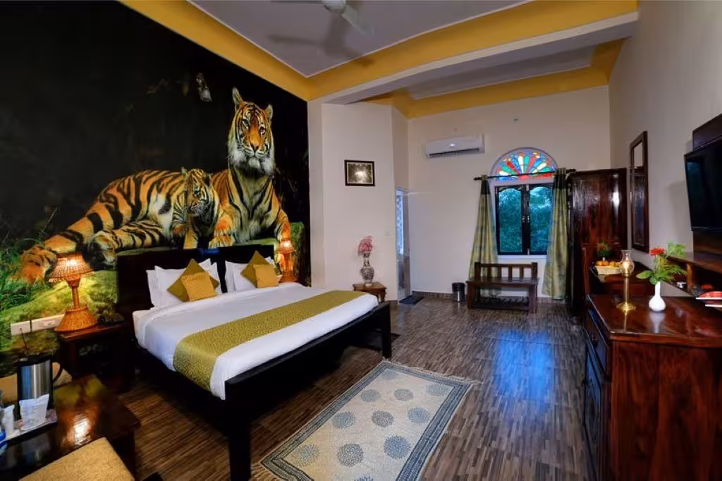 Ranthambhore Heritage Haveli Bedroom