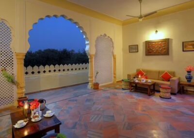 Ranthambhore Heritage Haveli Seating Area