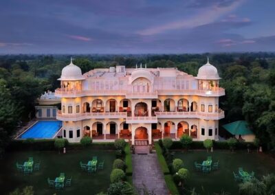Ranthambhore Heritage Haveli Aerial View