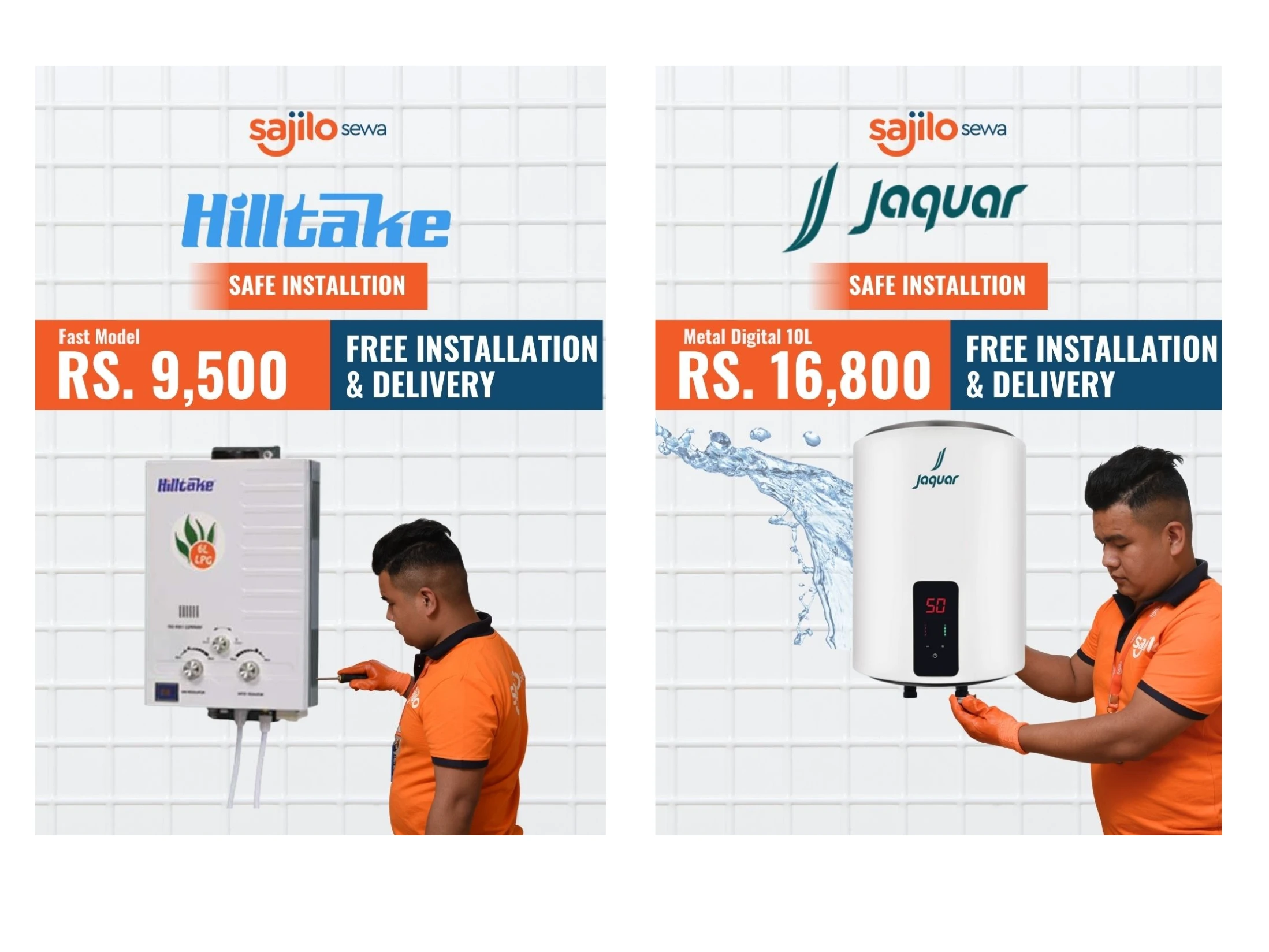 Winter Geyser Offer in Kathmandu | Gas & Electric Geysers from Rs. 9,500 – Sajilo Sewa