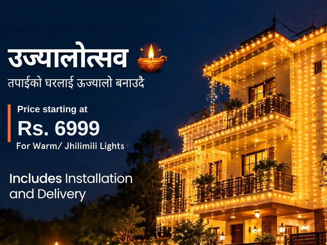 Tihar Light Installation in Kathmandu: Price & Packages 2026