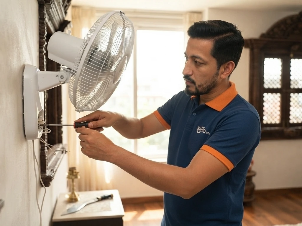 Wall Fan Installation (Normal)