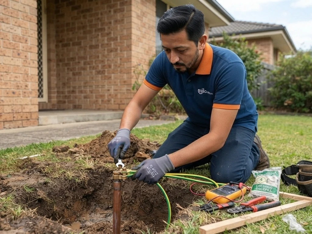 Pipe Earthing Installation