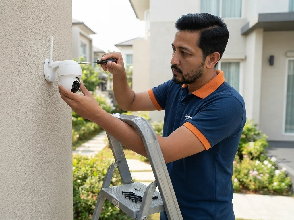 Wireless CCTV Camera Installation