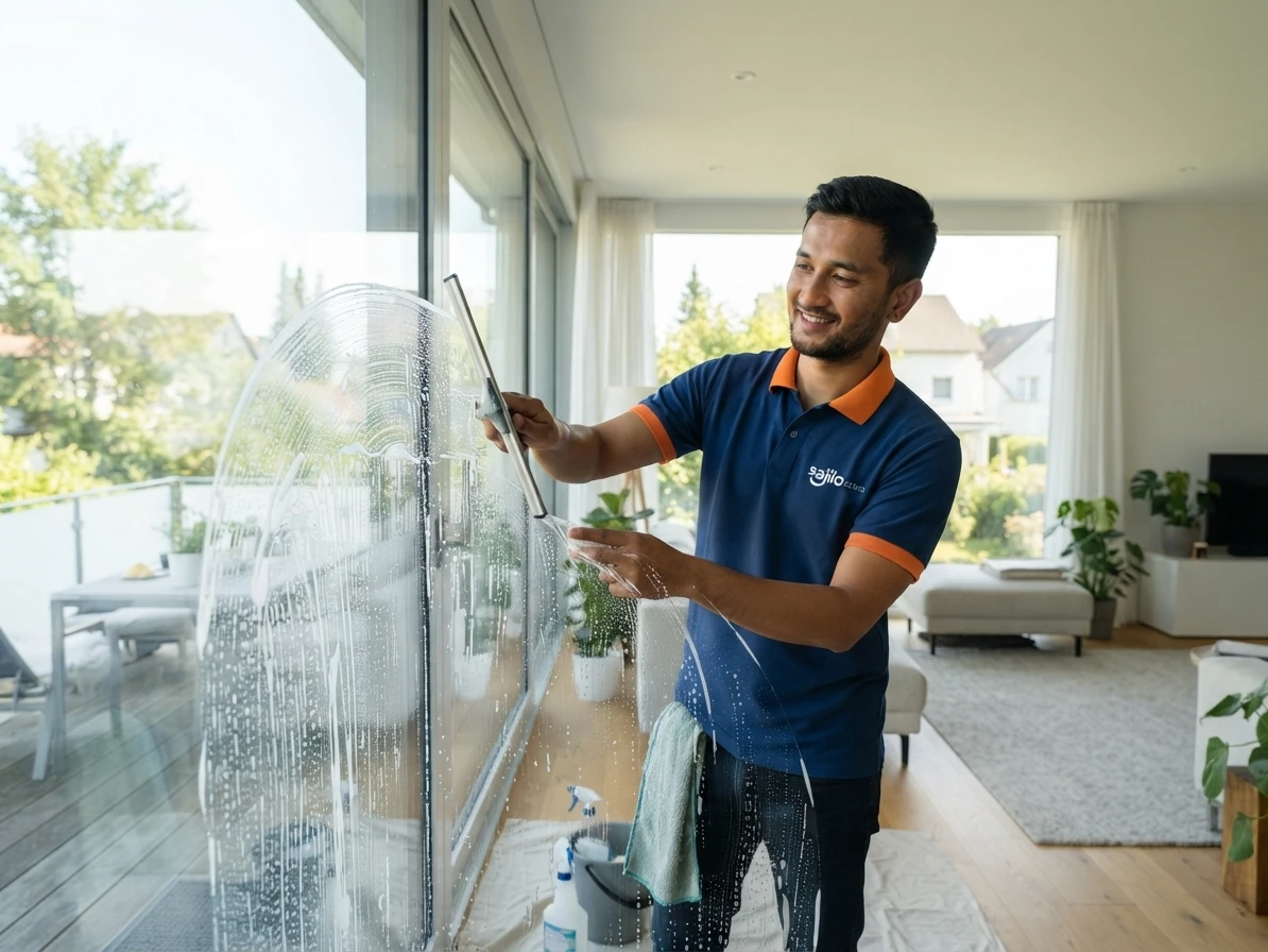 Glass Cleaning (Indoor Glass Cleaning)