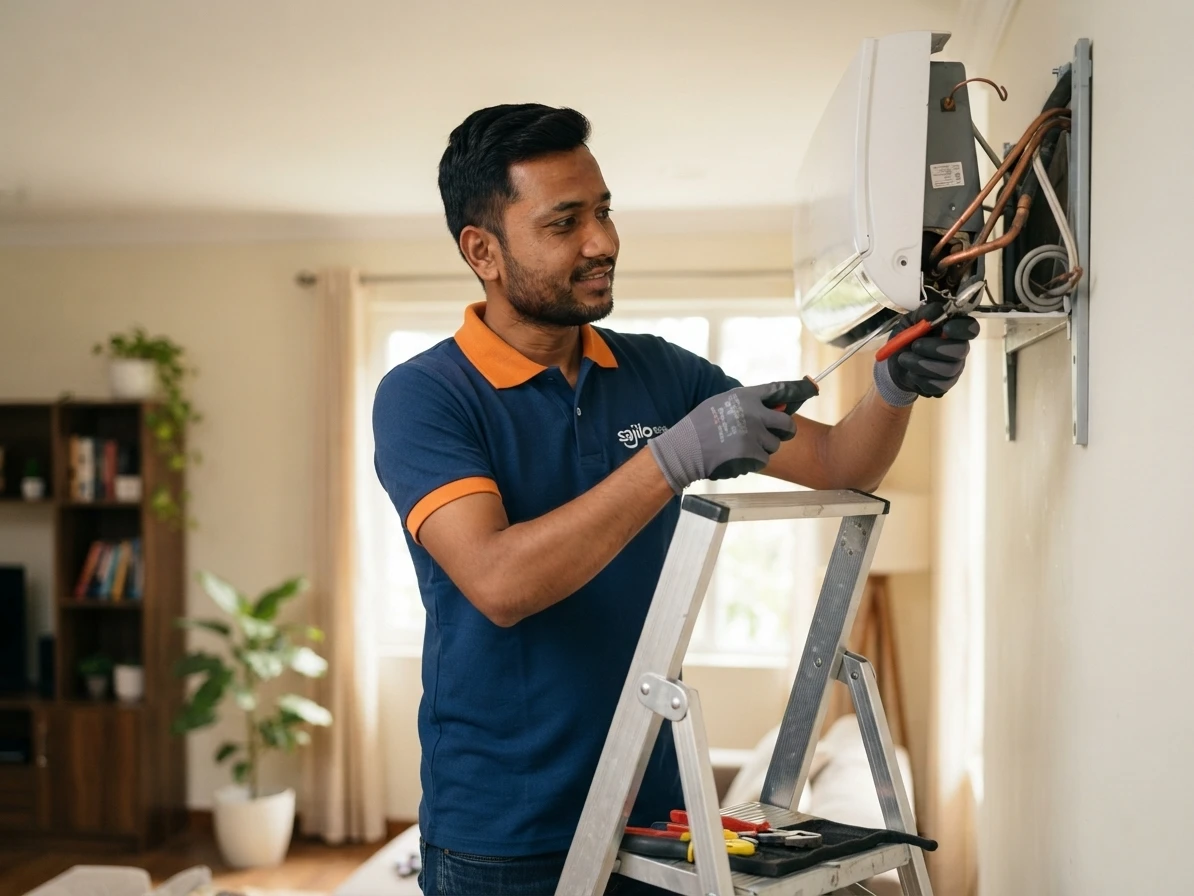 Wall Mounted AC Dismantling
