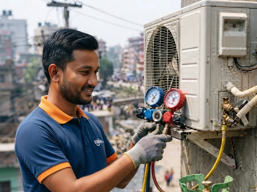 AC Gas Refill