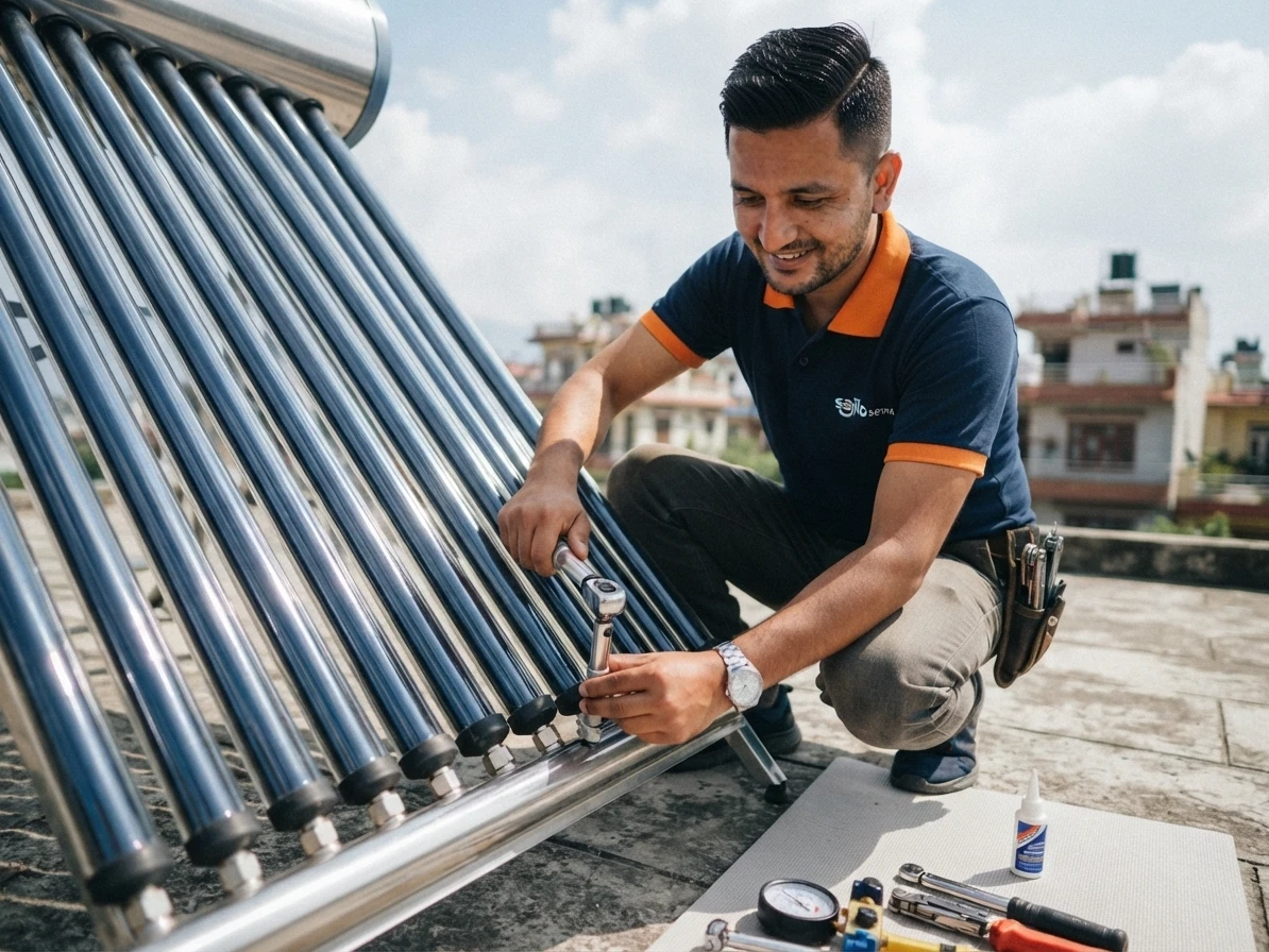 Tube Solar Servicing (24 Tube)