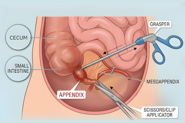 Laparoscopic Appendix Surgery by specialist at Multispeciality hospital Mumbai