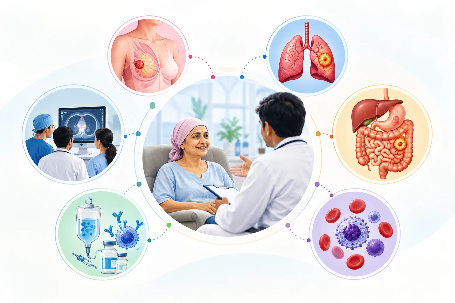 Advanced Treatment of Medical Oncology by an experienced oncologist in Mumbai at Bombay Hospital