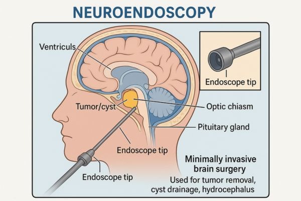 Neuroendoscopy transforming brain and spine surgery by enabling minimally invasive procedures for better patient outcomes.