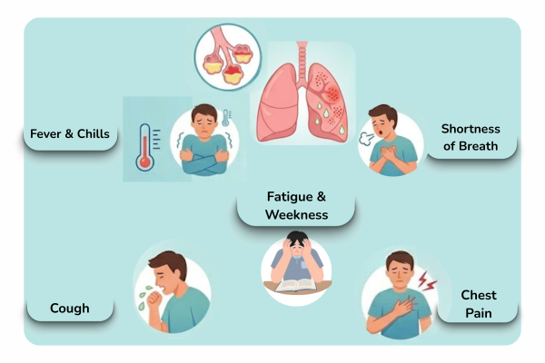 Know the symptoms of Pneumonia treated by general medicine specialist in mumbai at Bombay hospital