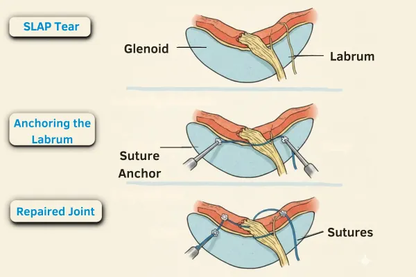 SLAP Tear Repair Surgery in Mumbai by experienced Shoulder surgeon Dr. Chintan Desai