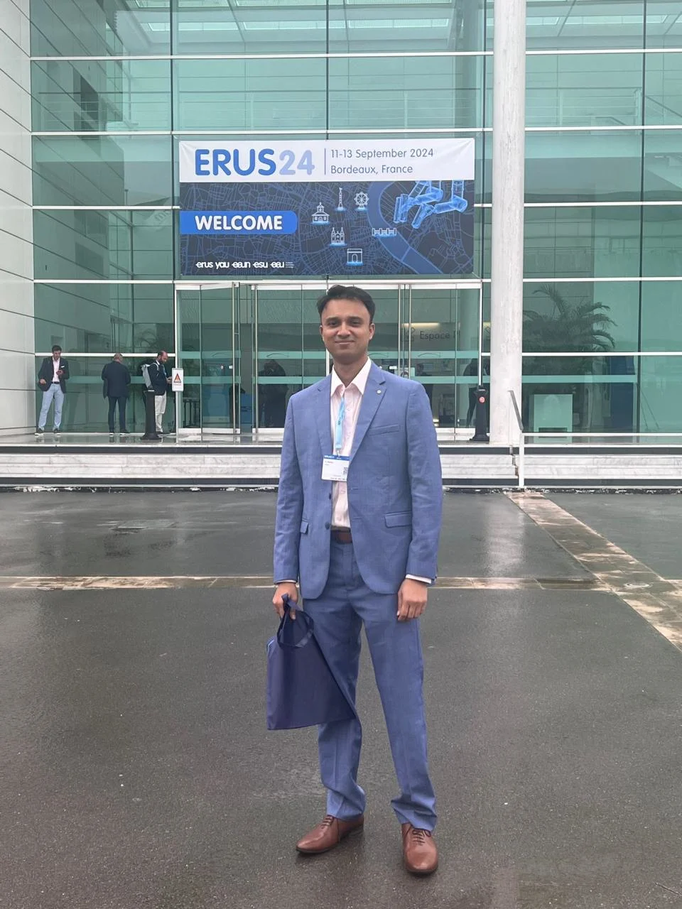 Dr. Shyam Mohan with Robotic Surgical System