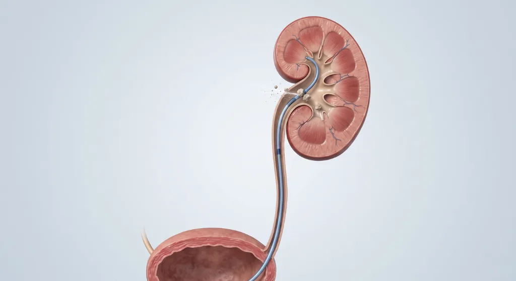 RIRS laser treatment for kidney stones