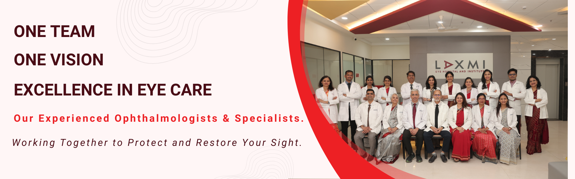 Visit Laxmi Eye Hospitals and Institute in Navi Mumbai, centres at Panvel, Kharghar, Kamothe and Dombivali.