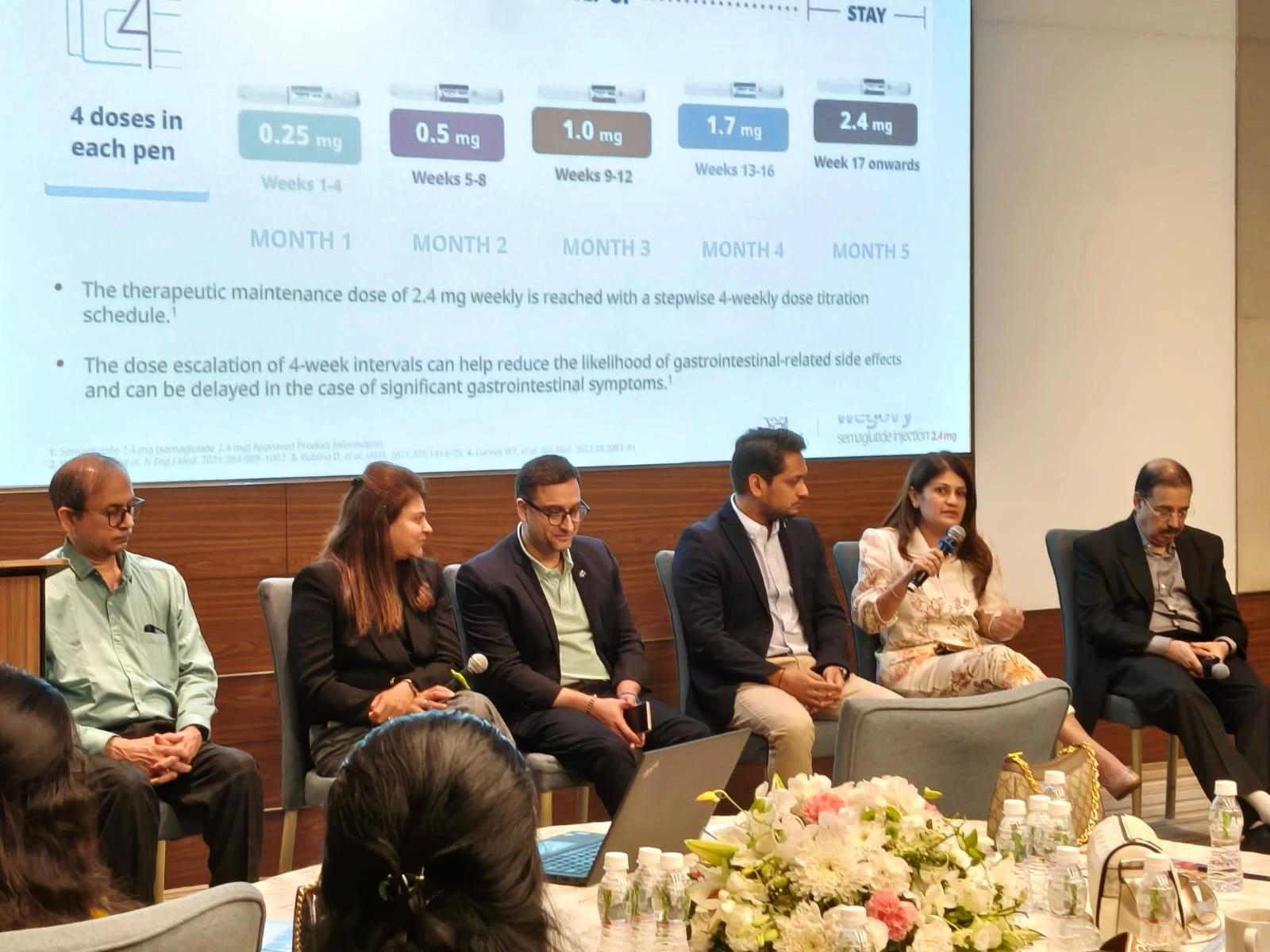 At Jio Convention Centre as a panellist for WEGOVY conference