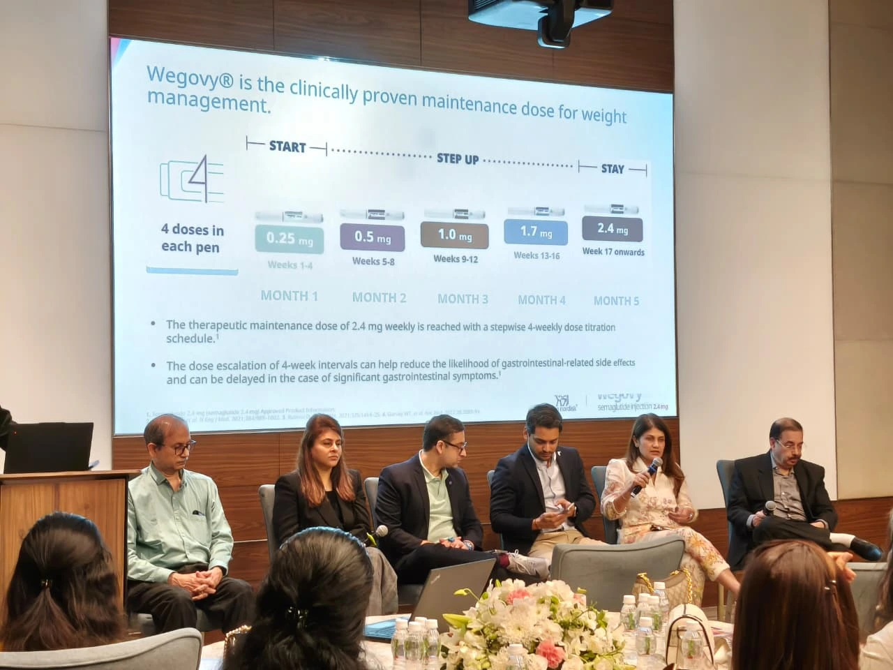 At Jio Convention Centre as a panellist for WEGOVY conference