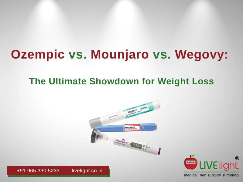 Ozempic vs Mounjaro vs Wegovy Comparison