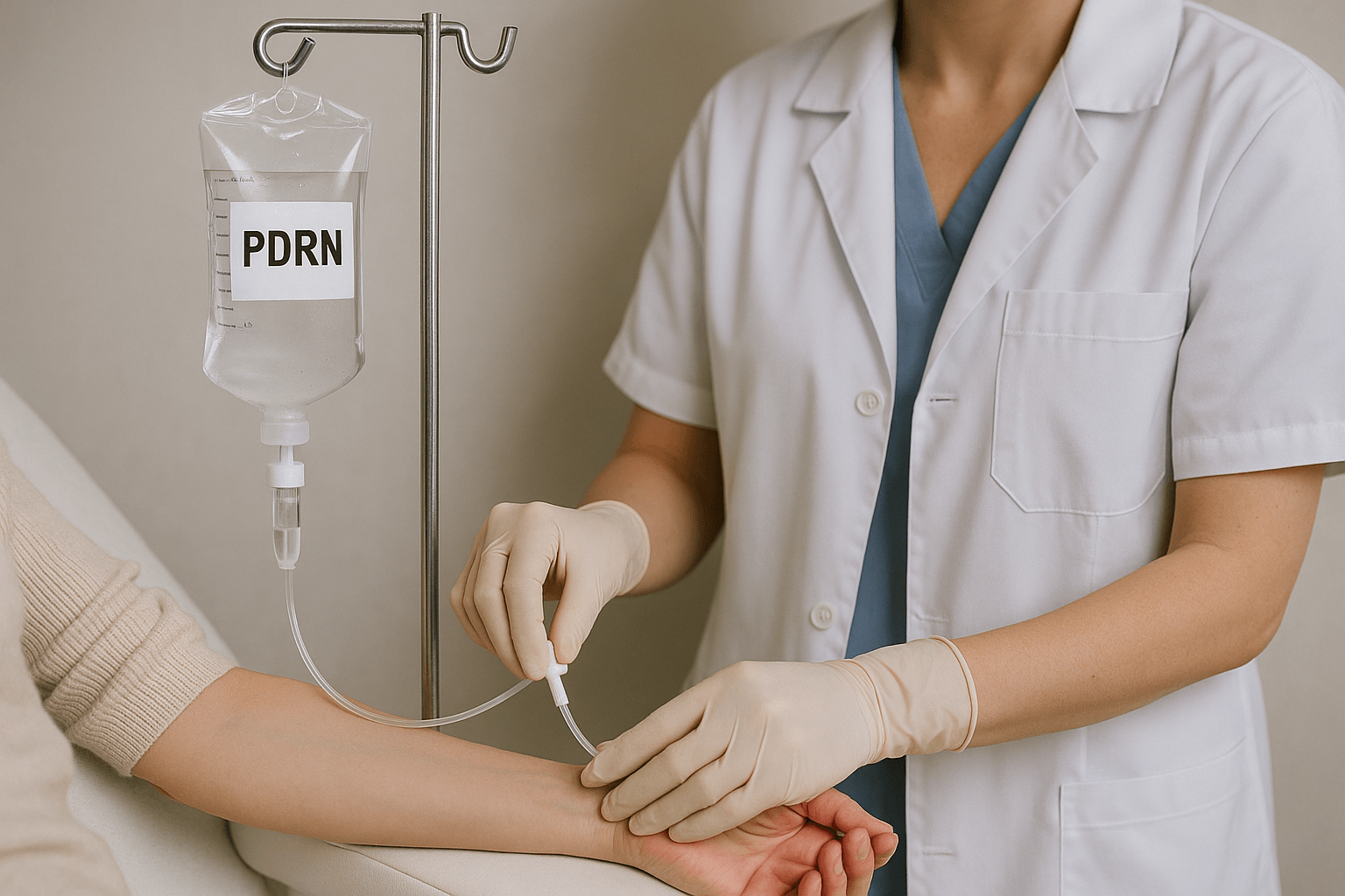 PDRN IV Drip Therapy in Mumbai at Live Light Clinic by Dr. Swati Pradhan