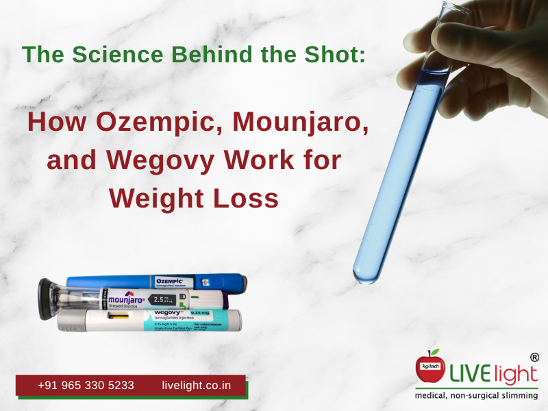 The Science Behind the Shot: How Ozempic, Mounjaro, and Wegovy Work for Weight Loss