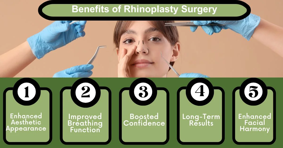 Benefits of Rhinoplasty Surgery