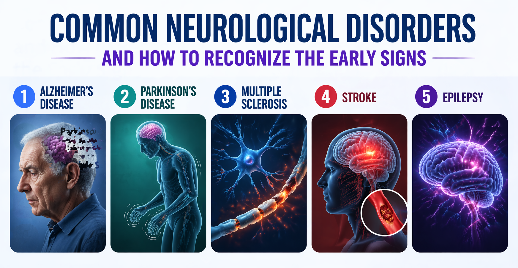 Common Neurological Disorders and How to Recognize the Early Signs