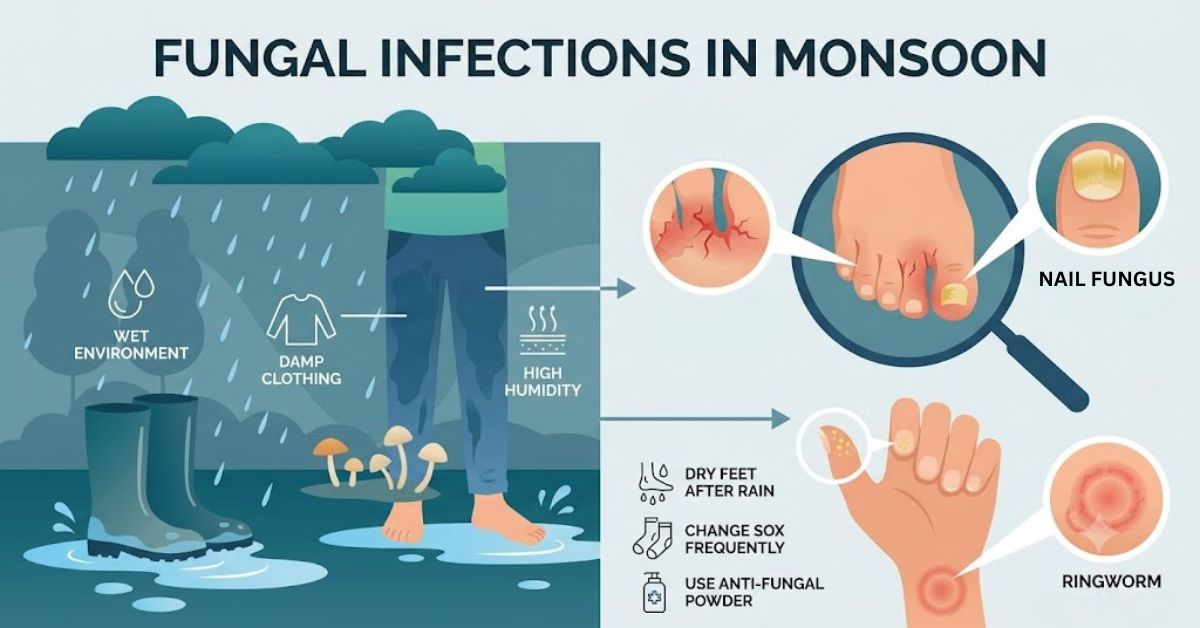 Get treatment of fungal infections in monsoon by dermatologist in Mumbai at bombay hospital