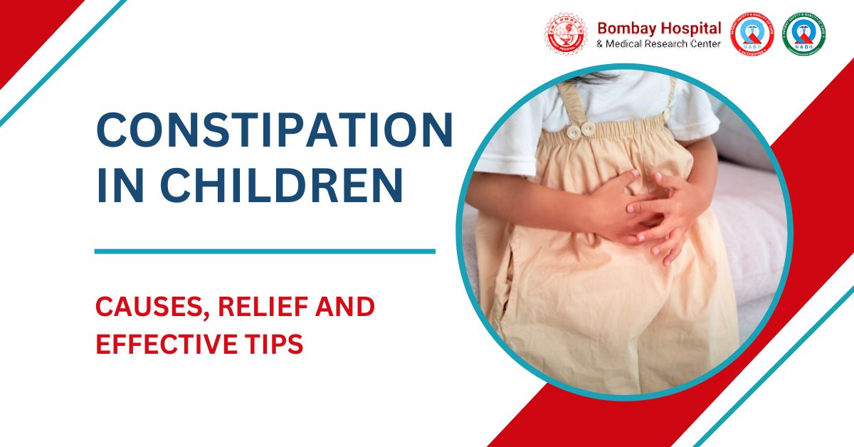 Relief from Constipation in Children