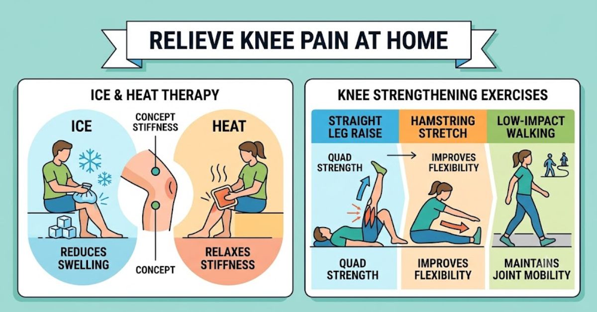 Know about Knee pain relief exercises recommended by orthopedic surgeon Mumbai at Bombay Hospital