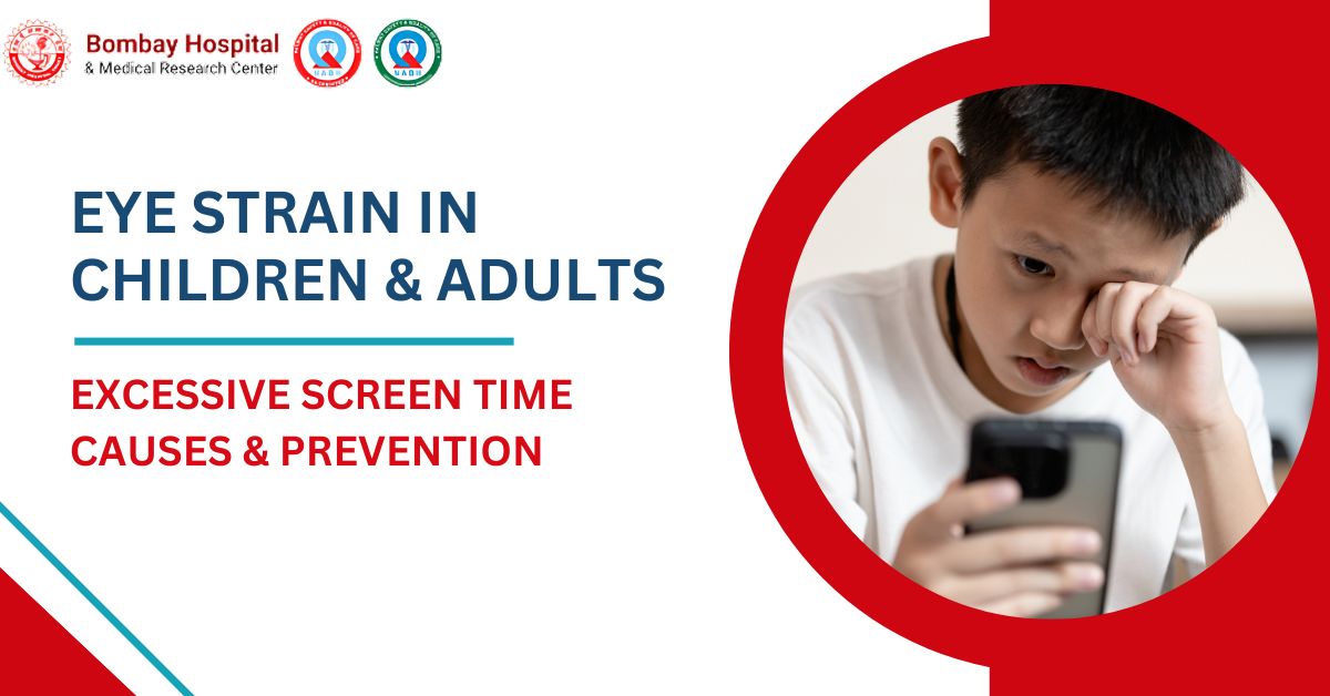 Can Screen Time Cause Eye Strain | Top Ophthalmologist Mumbai