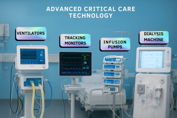 Advanced technology in ICU at Bombay Hospital in Mumbai