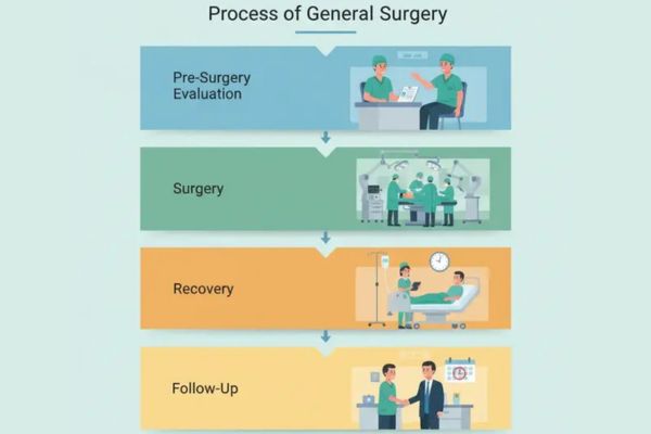 Process of General Surgery at Bombay Hospital in Mumbai