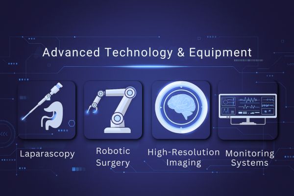 Advanced technology & Equipment used for General surgery at Bombay Hospital in Mumbai