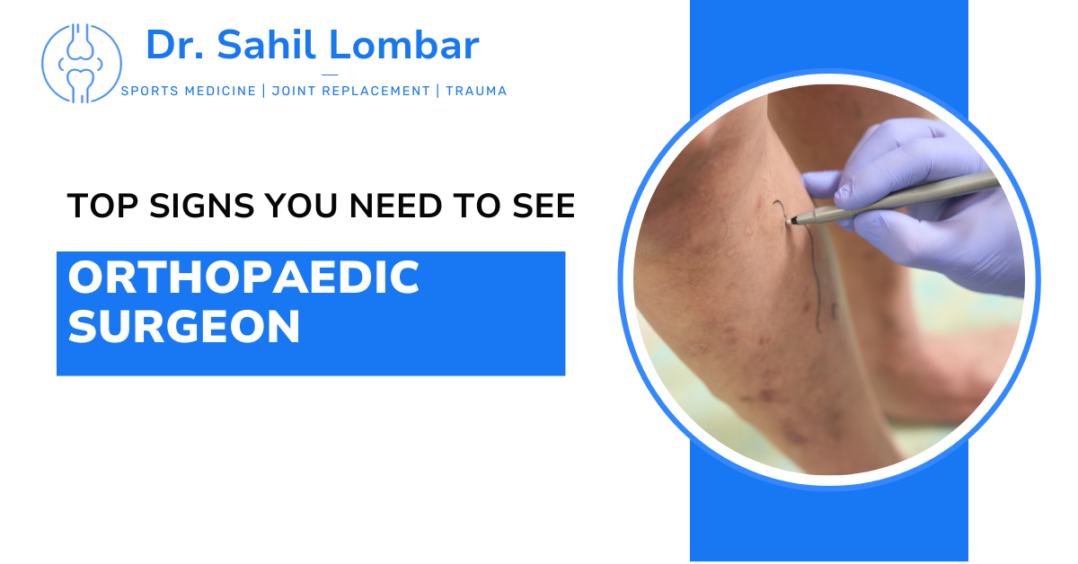 Dr. Sahil Lombar - Orthopaedic Surgeon in Pune