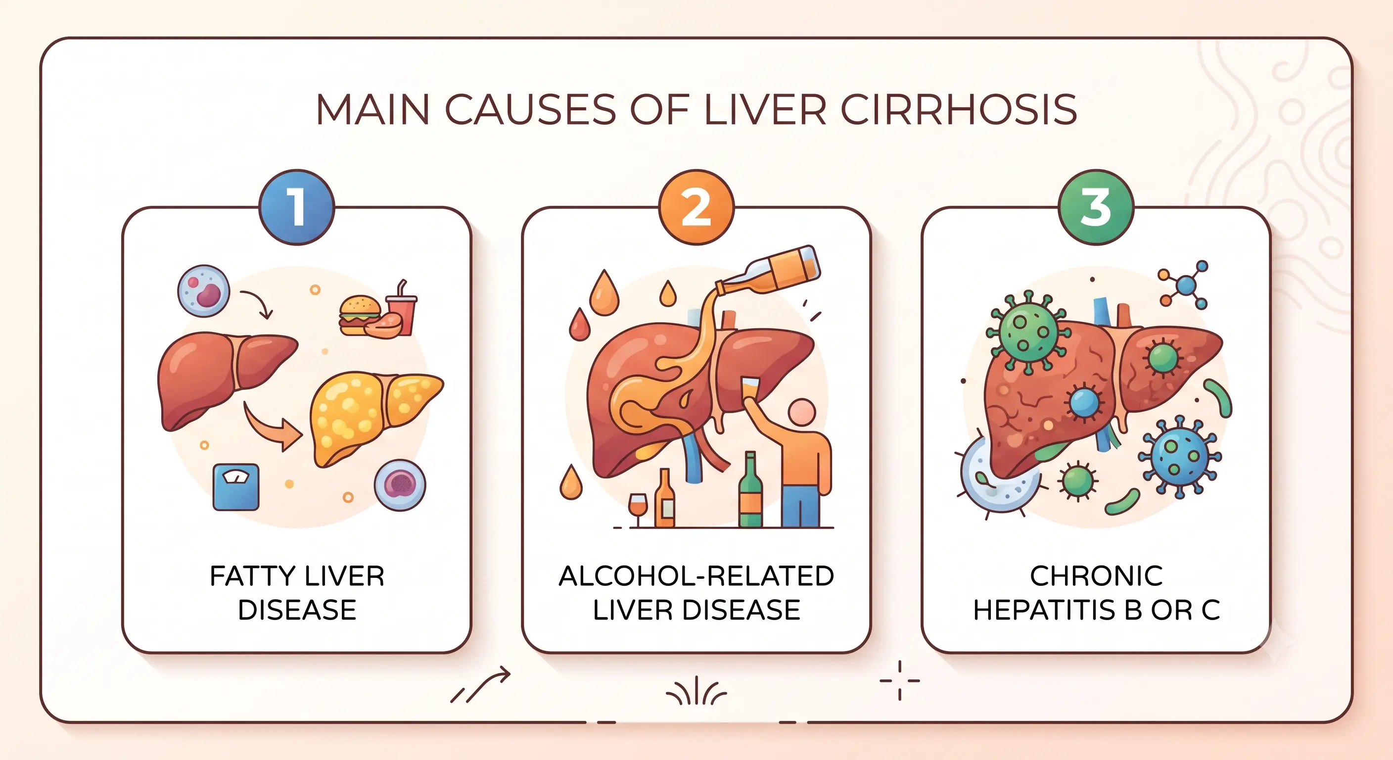 Main causes of liver cirrhosis explained by a liver specialist in Mumbai