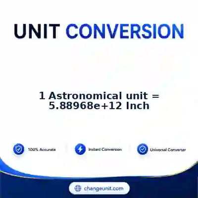 convert-from-astronomical-unit-to-inch - The Best Free Converter