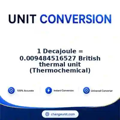 convert-from-decajoule-to-british-thermal-unit-thermochemical - The Best Free Converter