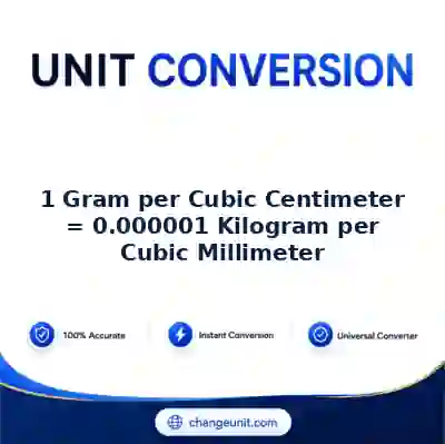 convert-from-gram-per-cubic-centimeter-to-kilogram-per-cubic-millimeter - The Best Free Converter