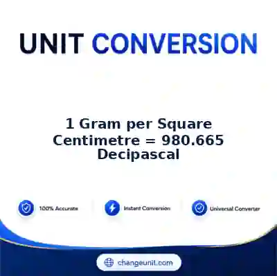 convert-from-gram-per-square-centimetre-to-decipascal - The Best Free Converter
