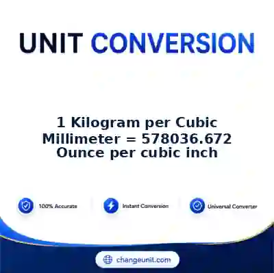 convert-from-kilogram-per-cubic-millimeter-to-ounce-per-cubic-inch - The Best Free Converter