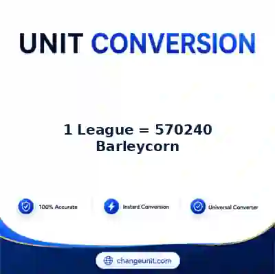 convert-from-league-to-barleycorn - The Best Free Converter